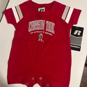 Alabama crimson tide onesie